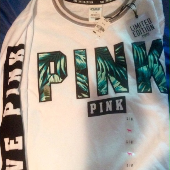 Limited edition vs pink sweatshirt size lrg