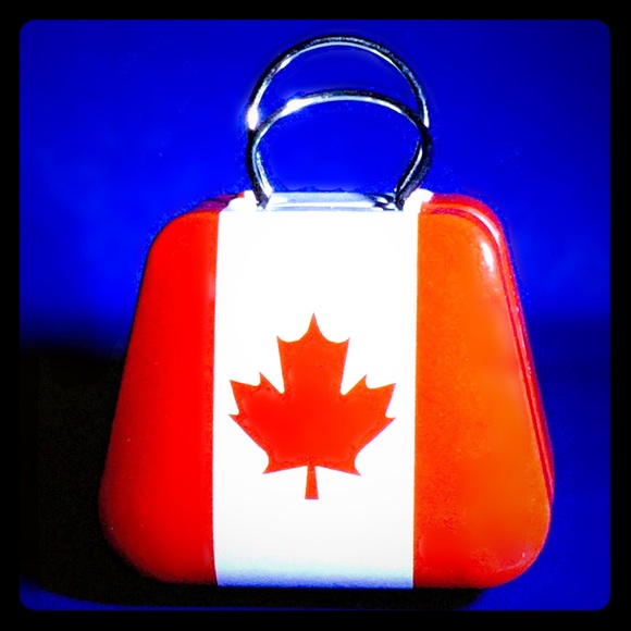 CANADIAN FLAG TIN 'HANDBAG' 🇨🇦 - Picture 4 of 6