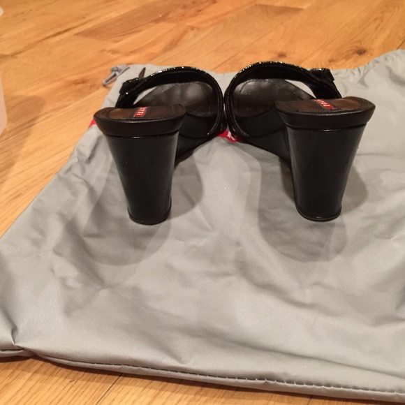 Prada wedge slippers - Picture 3 of 4