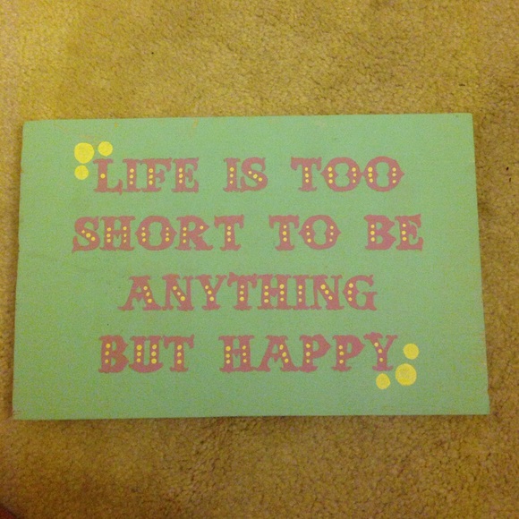homemade sign