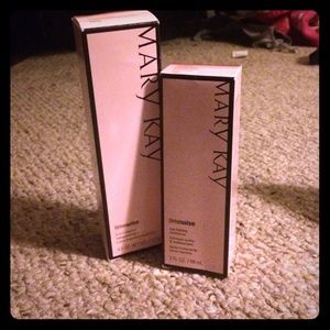 time wise! Face cleanser and moisturizer!