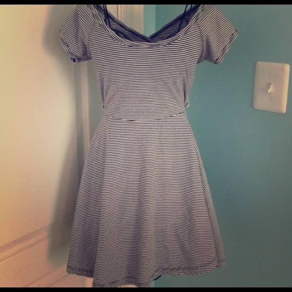 striped brandy Melville dress