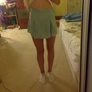 light blue brandy Melville skirt