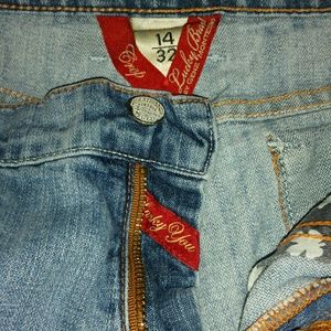 Women's Size 14 Capri Med wash in color by LUCKY