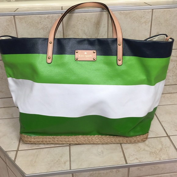 kate spade Handbags - Kate spade cabana stripe bag