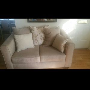 Living room sofa and love seat  18 months old