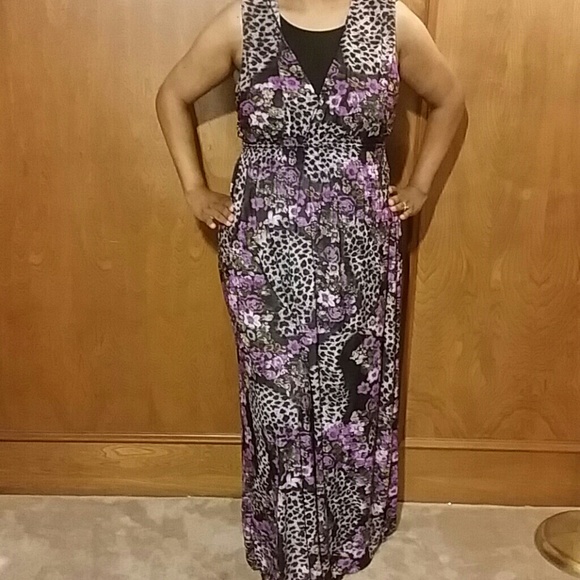 Multicolored Maxi Dress