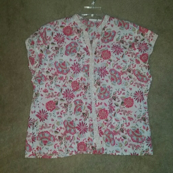 Floral print top ladies