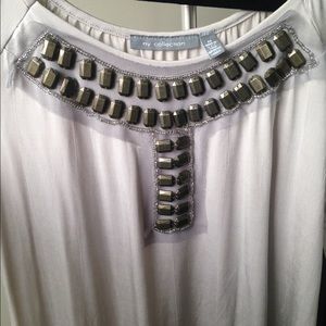 Silver Embellished Tunic