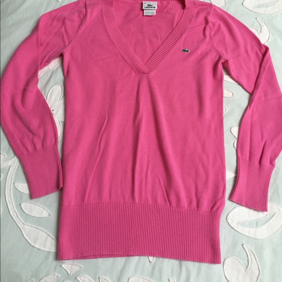 Lacoste V neck sweater