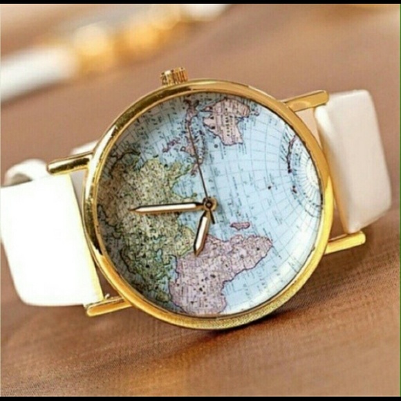 Brand new world map watch