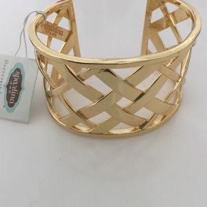 Spartina gold cuff bracelet