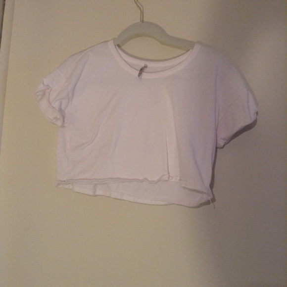 Cute white crop top