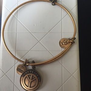 Alex and Ani Turn Peace Up bracelet.