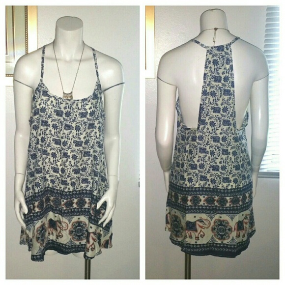 Elephant Dress Racer back - Picture 3 of 3