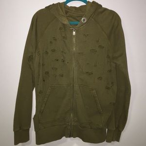 Alexander McQueen MEN military hoodie
