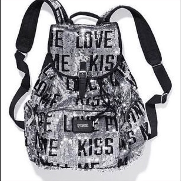 🎀VS PINK Fashion Show 2013 RARE Bling Book-Bag 🎀