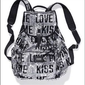 🎀VS PINK Fashion Show 2013 RARE Bling Book-Bag 🎀