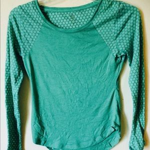 Lightweight Teal Workout Top
