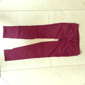 New Burgundy pants