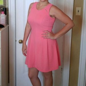 Fit & Flare Pink Dress