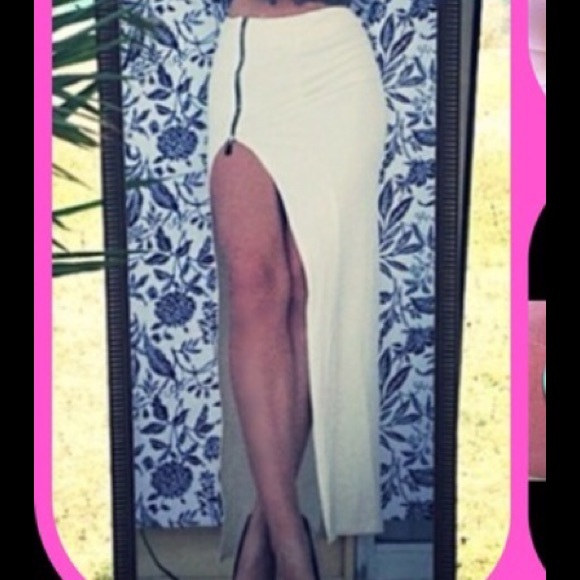 Maxi Spilt Skirt