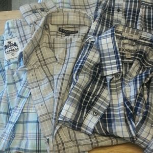 Express long sleeved shirts