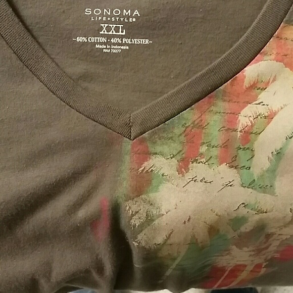 SOLD Sonoma plus size tee - Picture 4 of 4