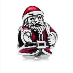 "Santa" pandora charm
