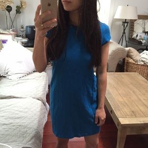 Banana Republic Blue Shirt Dress Sz XS