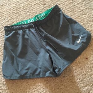 Nike dri-fit Just Do It Running shorts spandex XS