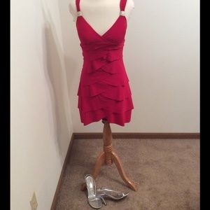 Little Red Dress, Sexy, Short, Bodycon Style NWOT