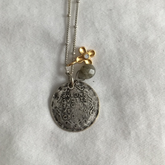 Stella & Dot coin necklace