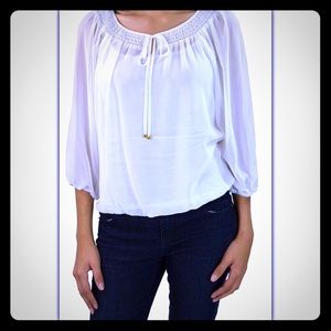 🎀Ellen Tracy Sheer Blouse