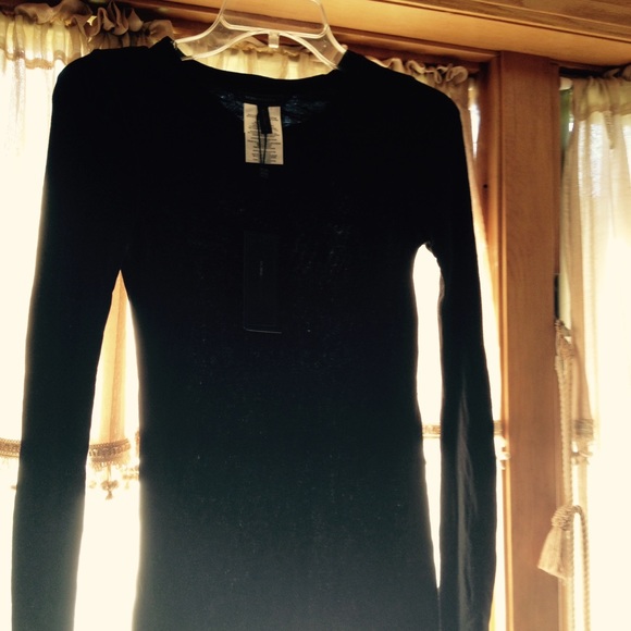 BCBG Black long sleeves size S