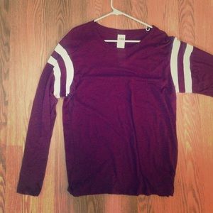 Pink maroon long sleeve