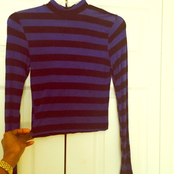Striped Crop top