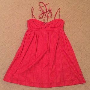 BCBG Salmon Color mini Bustier Dress