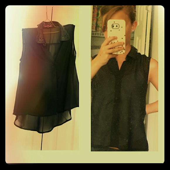 Almost famous sheer tank