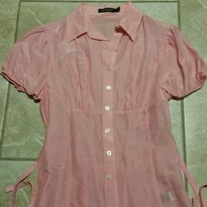 SALE!!!   Short-sleeved light pink shirt