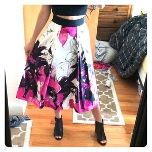 Milly Pleated Midi Skirt