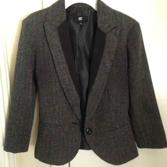 Dark grey blazer