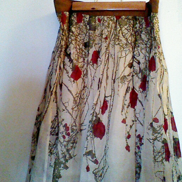 Floral skirt