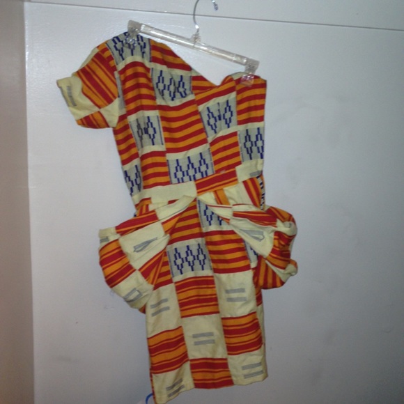 Kente one hand dress
