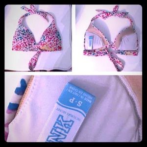 Pink Victoria secret bathing suit top