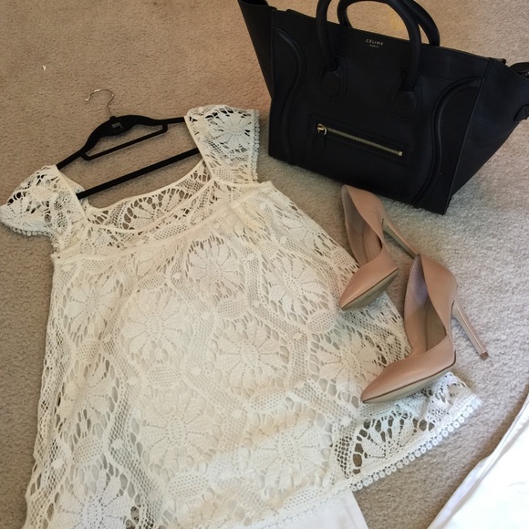 White Lace Milly Top