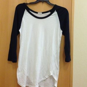 John Galt black/white shirt