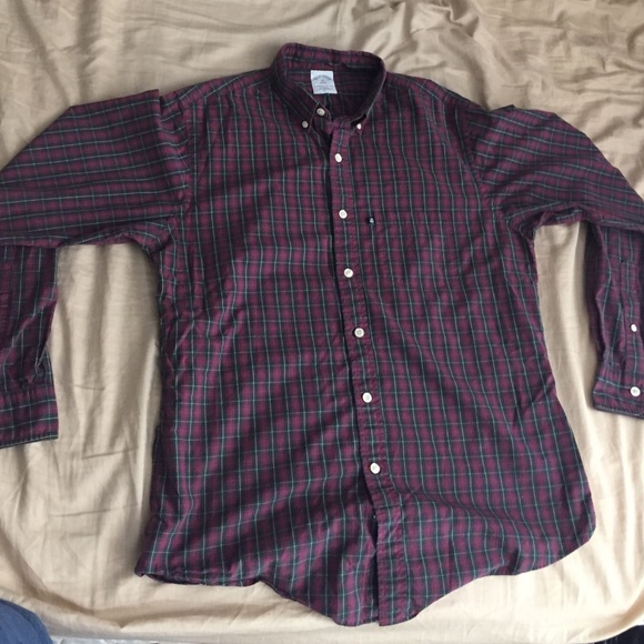 Brooks Brothers Mens Long Sleeve Medium slim fit