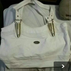 White Handbag