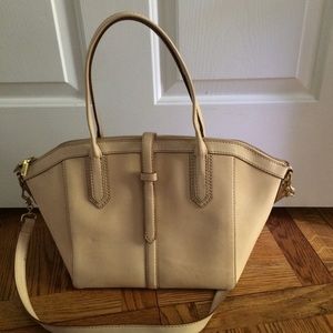 Nude J.Crew Tartine Satchel purse